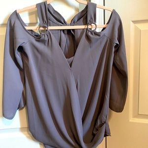 Maurices purple blouse